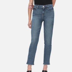 Frame Le High Straight Jeans
